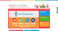 Desktop Screenshot of kidsafevic.com.au